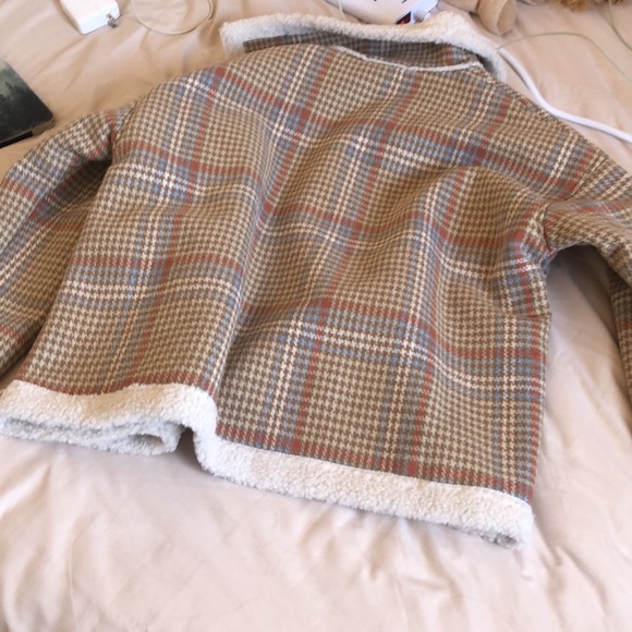 2 for $55 - Houndstooth Teddy Jacket - Picture 12 of 14